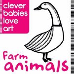 Clever Babies Love Art Farm Animals