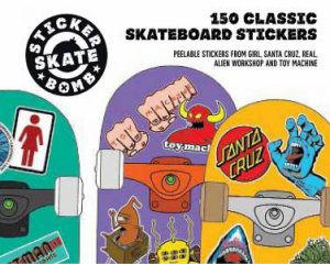 Skateboard Stickers: 150 Classic Skateboard Stickers by Studio Rarekwai (SRK)