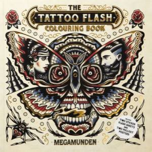 Tattoo Flash Colouring Book by Megamunden