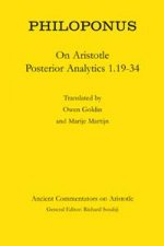Philoponus On Aristotle Posterior Analytics 11934