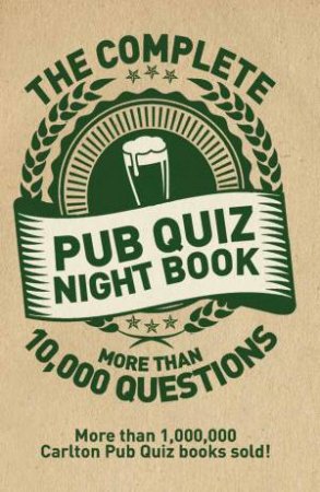 The Complete Pub Quiz Book by Roy Preston