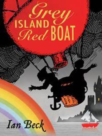 Grey Island, Red Boat by Ian Beck