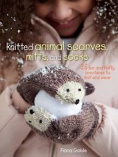 Knitted Animal Scarves Mitts and Socks
