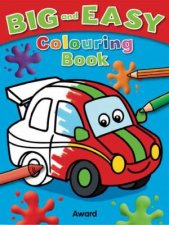 Big and Easy Colouring Book Car