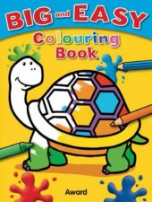 Big and Easy Colouring Book Turtle