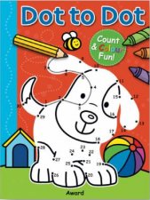 Dot to Dot Count and Colour Fun Pup