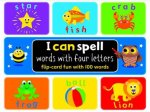 I Can Spell Words With Four Letters FlipCard Fun With Number Games