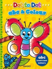 Dot To Dot ABC And Colour Lowercase Letters