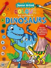 Junior Artist Colour By Numbers Dinosaurs