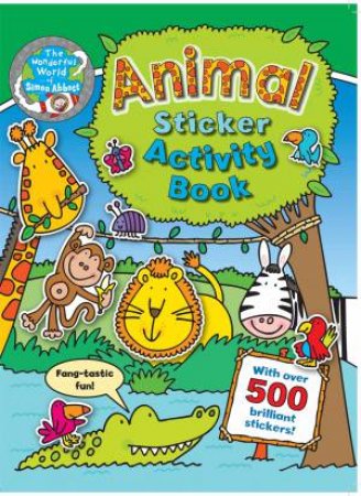 Animal Sticker Activity Book by TickTock