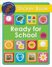 Wallace the Early Learning Dog Ready for School Sticker Book