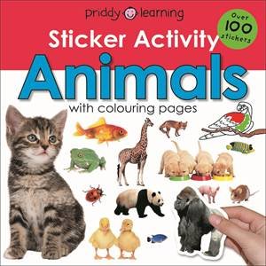 Early Learning Sticker Activity Animals by Roger Priddy