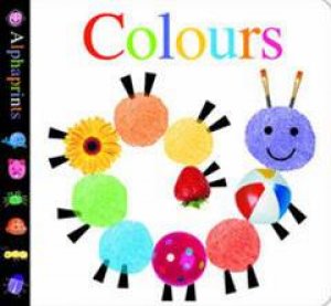 Alphaprints Colours by Flashcard Books