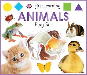 First Learning Play Set Animals by Roger Priddy