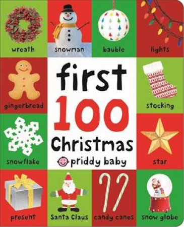 First 100 Soft To Touch Christmas Words by Roger Priddy