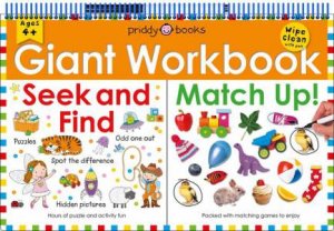 Giant Wipe Clean Workbook: Seek & Find / Match It! by Roger Priddy