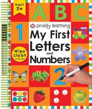 My First Letters And Numbers by Roger Priddy
