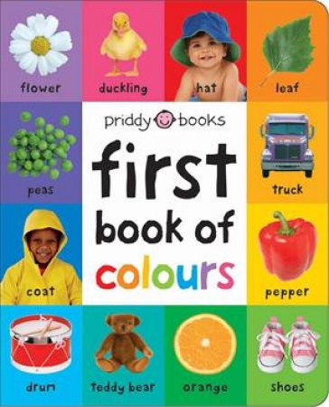 Large First 100 Soft to Touch First Book of Colours by Roger Priddy