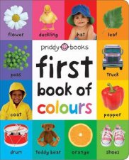 Large First 100 Soft to Touch First Book of Colours