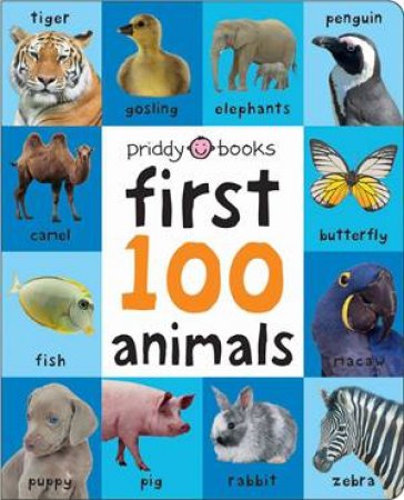 Large First 100 Soft To Touch Animals by Roger Priddy