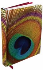 Contemporary Journal Peacock Feather