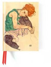 Foiled Journal Seated Woman Egon Schiele