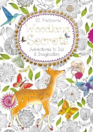 Woodland Secrets Postcard Book by DAISY SEAL