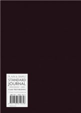 Plain and Simple Journal Standard Black