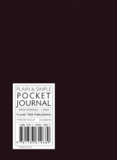 Plain and Simple Journal Pocket Black