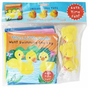 Bath Time Fun: Three Little Ducks Went Swimming One Day by Various