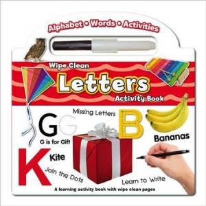 Wipe Clean Activity Book: Letters by Various
