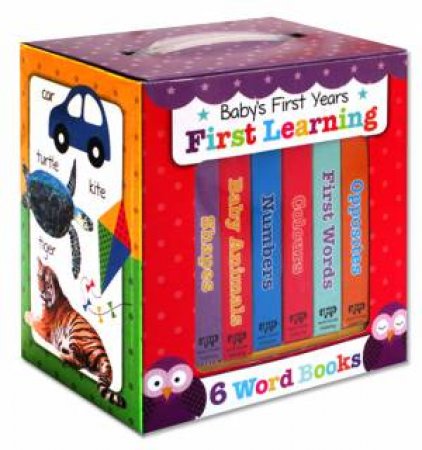 Look & Learn Baby's First Early Learning Book Set by Various