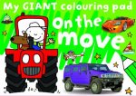 On The Move My Giant Colouring Pad