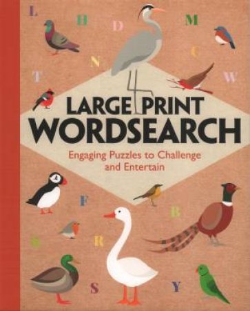 Rustic Large Print Wordsearch by Various