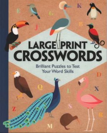 Rustic Large Print Crosswords by Various