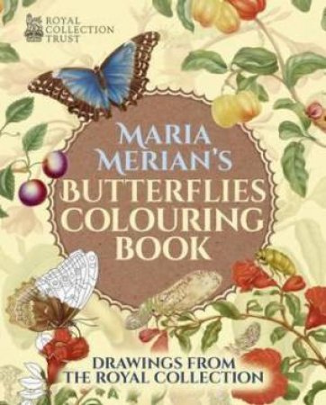 Butterflies Colouring Book by Maria Merian