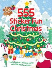 555 Sticker Fun Christmas