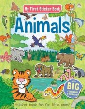 My First Sticker Book Animals