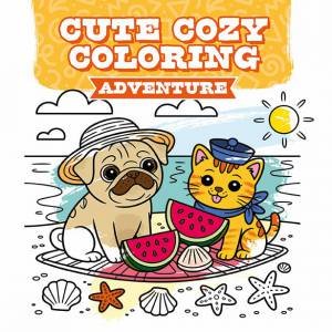 Cute Cozy Coloring: Adventure by CUTE COZY COLORING