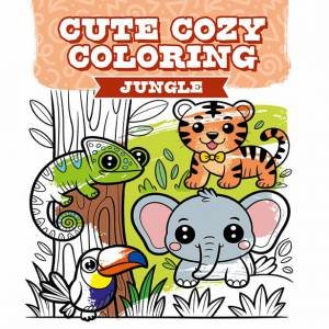 Cute Cozy Coloring: Jungle by CUTE COZY COLORING