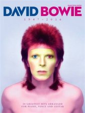 David Bowie 1947  2016 Piano Vocal  Guitar