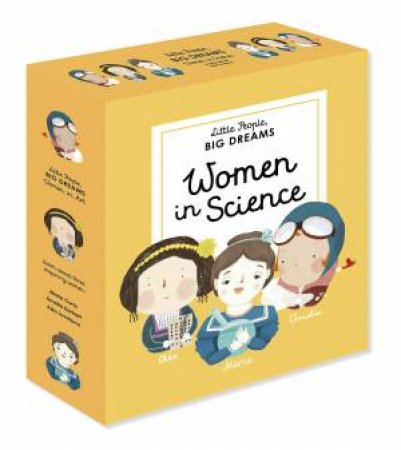 A Little People, Big Dreams Boxed Set: Women In Science by Isabel Sanchez Vegara