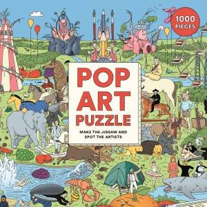 Pop Art Puzzle by Andrew Rae