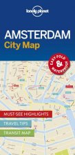 Lonely Planet City Map Amsterdam
