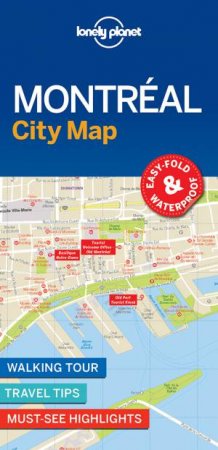 Lonely Planet Montreal City Map by Lonely Planet