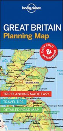Lonely Planet Great Britain Planning Map by Lonely Planet
