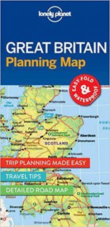 Lonely Planet Great Britain Planning Map