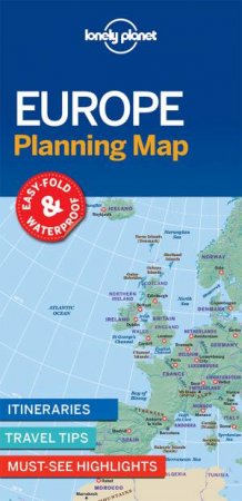 Lonely Planet Europe Planning Map by Lonely Planet