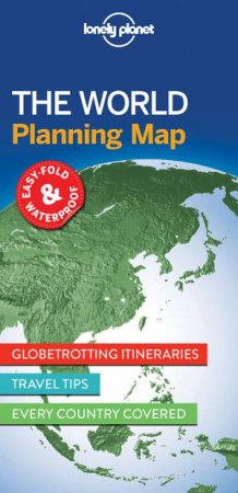 Lonely Planet The World Travel Map by Lonely Planet