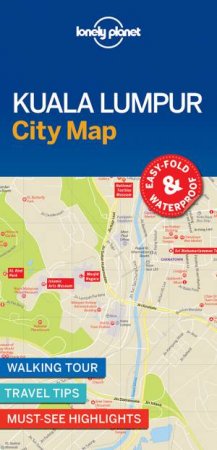 Lonely Planet Kuala Lumpur City Map by Lonely Planet